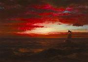 Frederic Edwin Church Marine Sunset oil on canvas